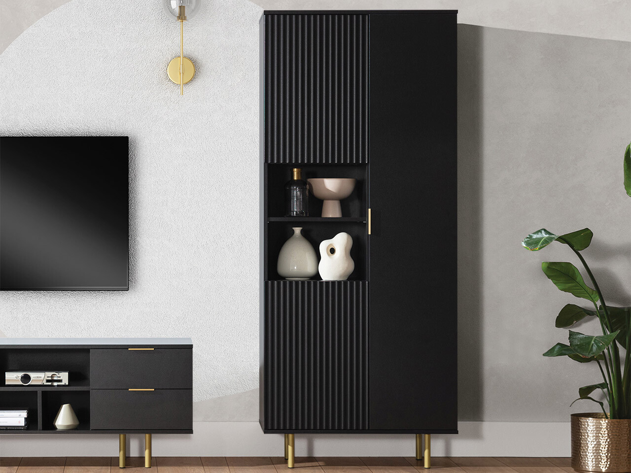 Estante Decus I (Preto)