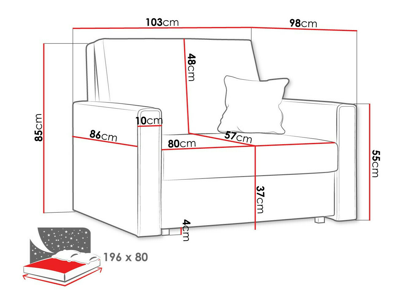 Poltrona Morel I (Poso 14)