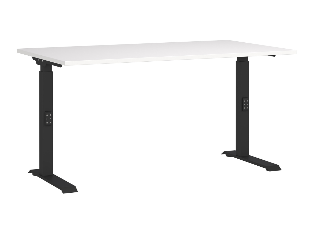 Mesa de escritório Sacramento 419 (Branco + Preto)
