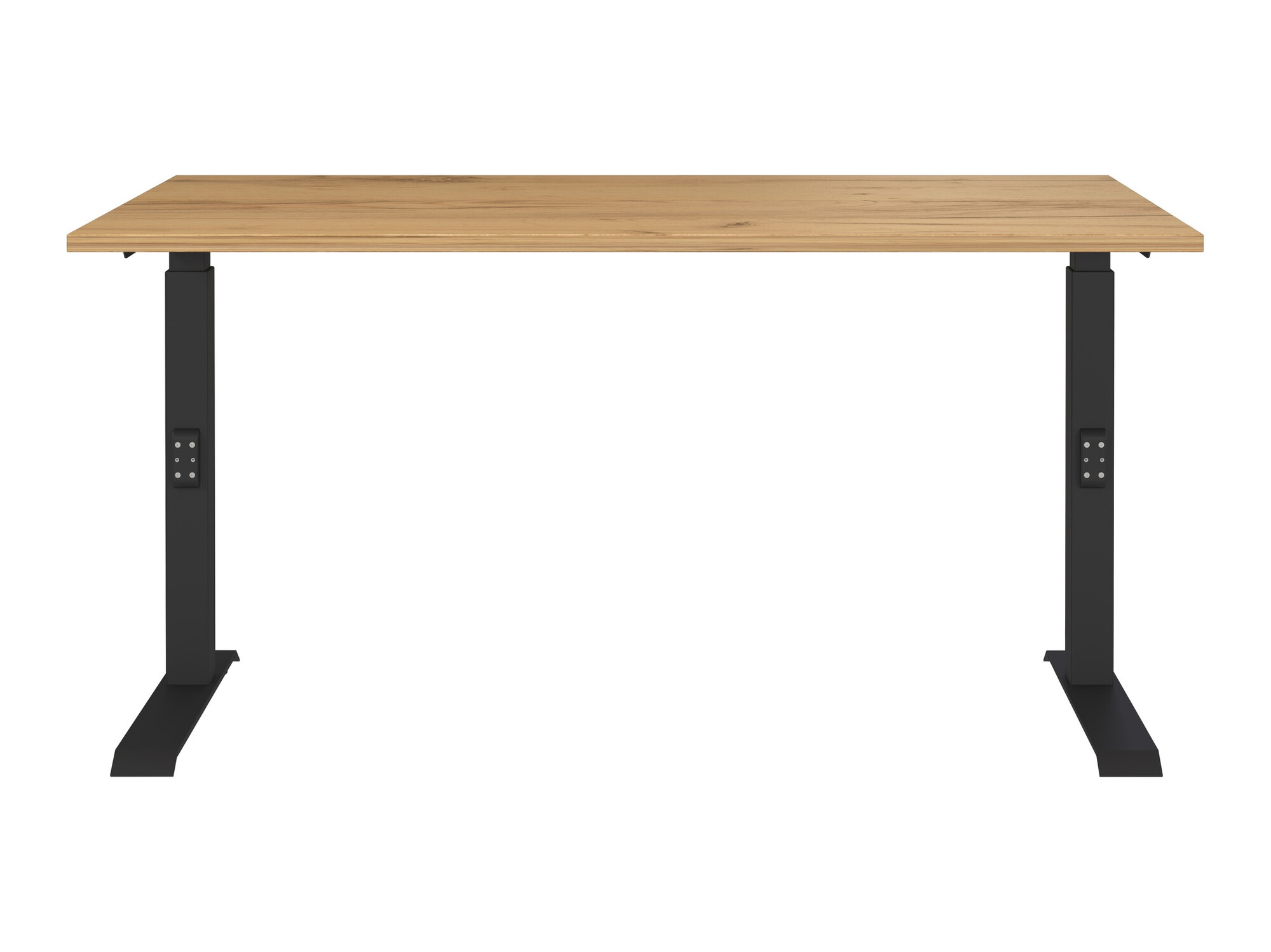 Mesa de escritório Sacramento 419 (Navarra carvalho + Preto)