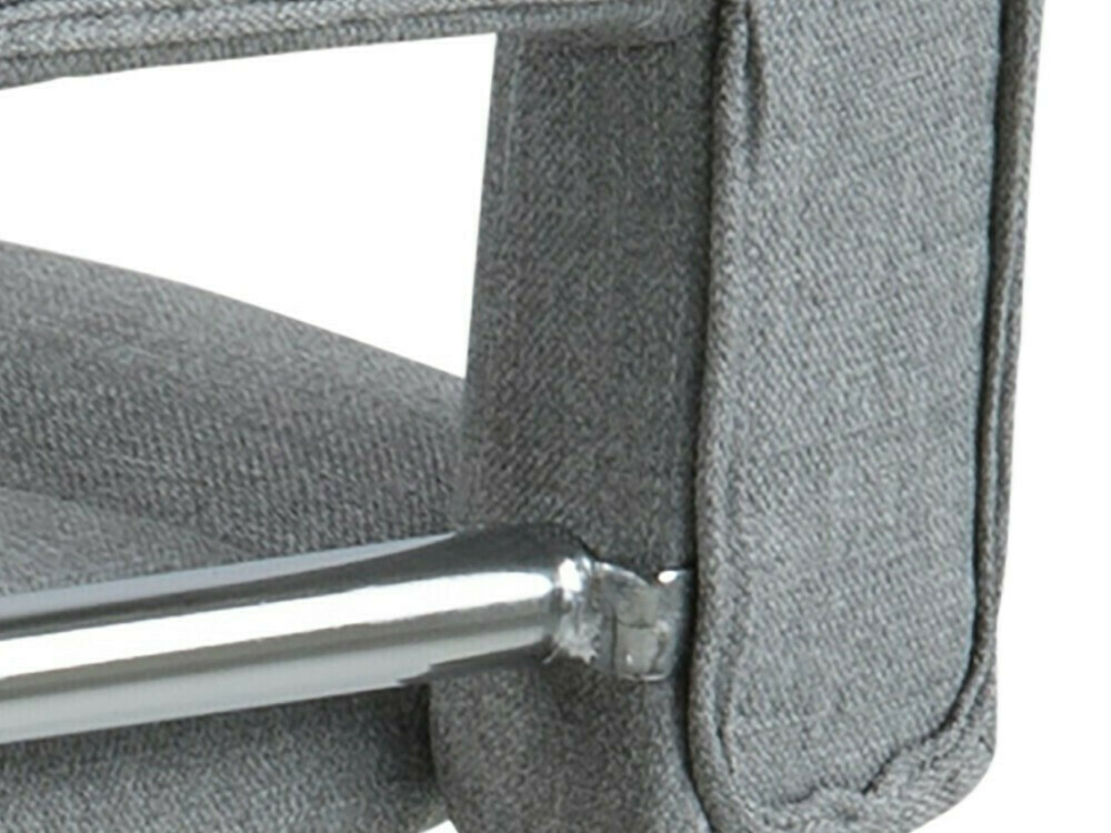 Banco de bar Norsica 164 (Cinzento claro + Prateado)