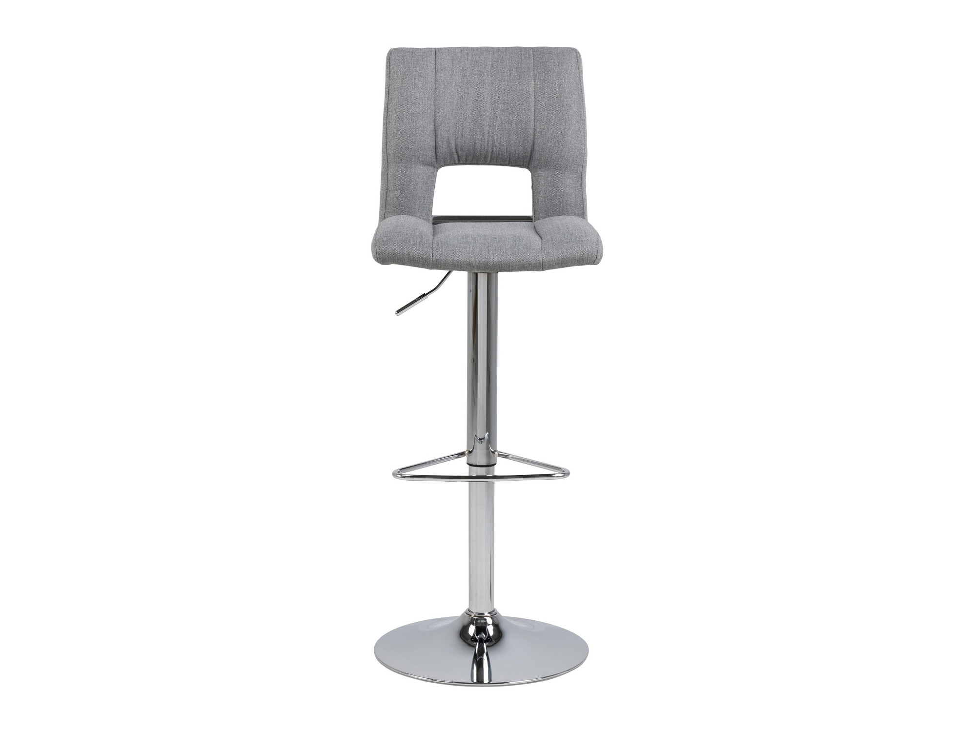 Banco de bar Norsica 164 (Cinzento claro + Prateado)