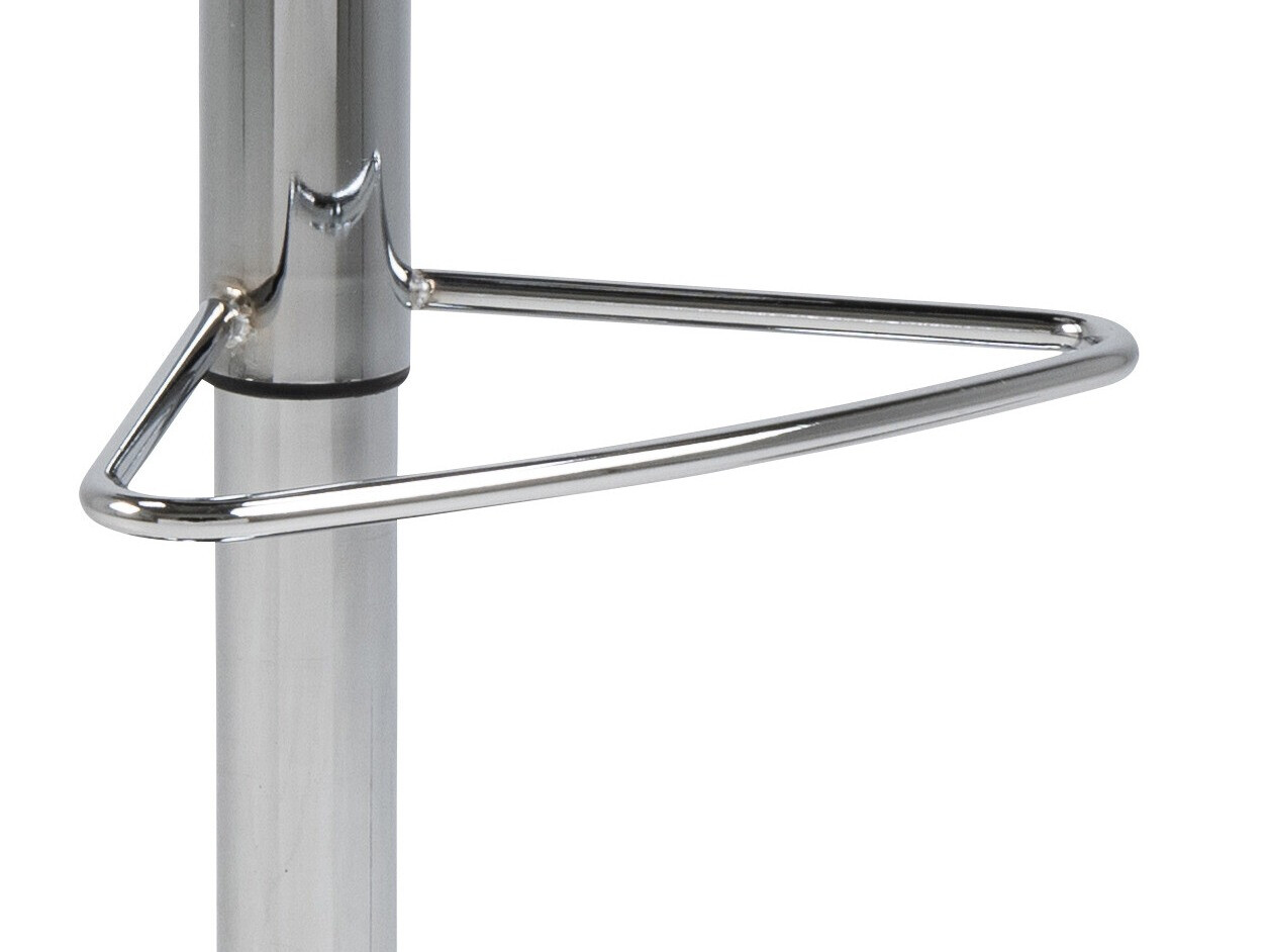 Banco de bar Norsica 164 (Cinzento claro + Prateado)