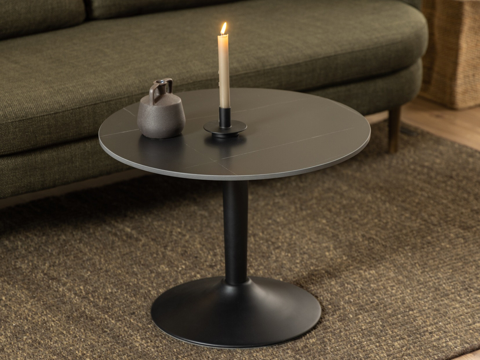 Mesa de centro Norsica 742 (Mármore preto)