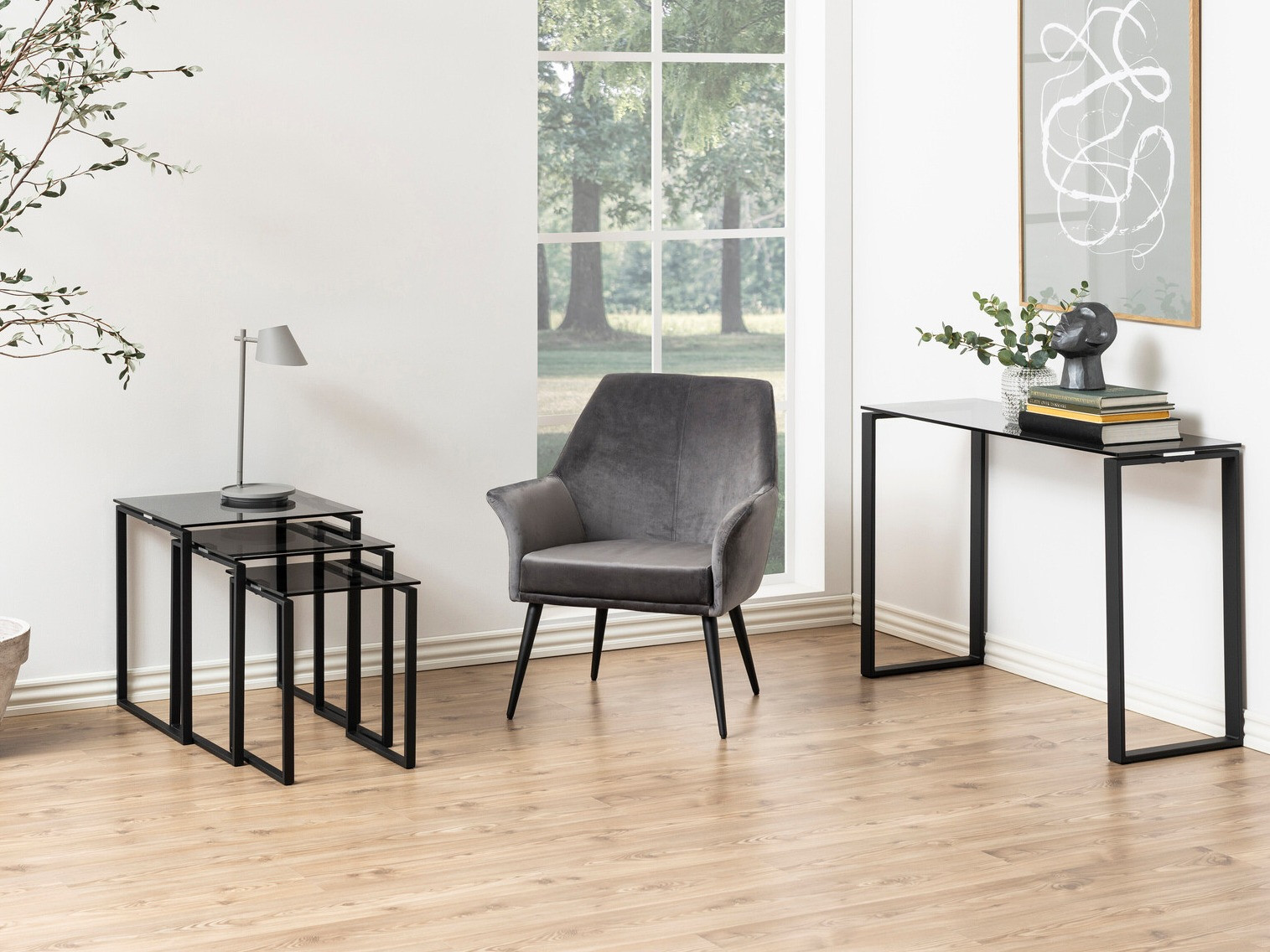 Conjunto de mesas de apoio Norsica 275