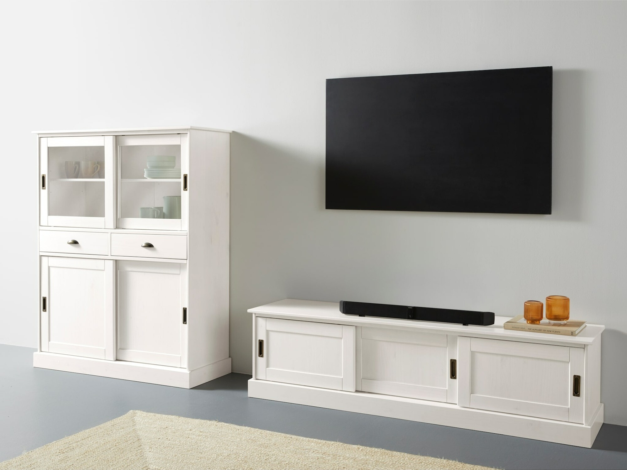 Móvel de TV Felelma 102 (Branco)