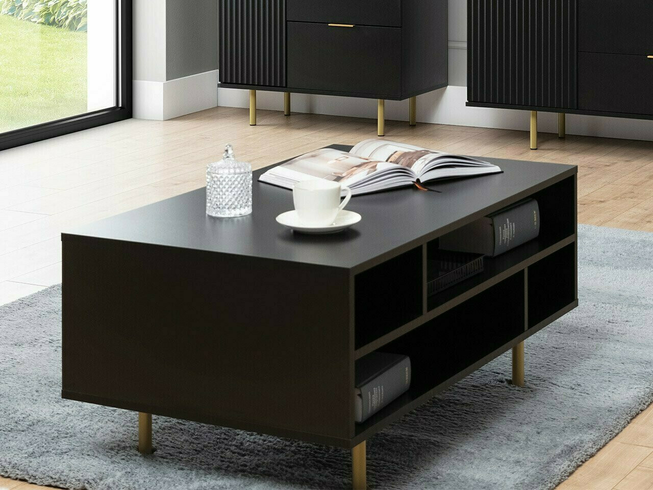 Mesa de centro Decus (Preto)