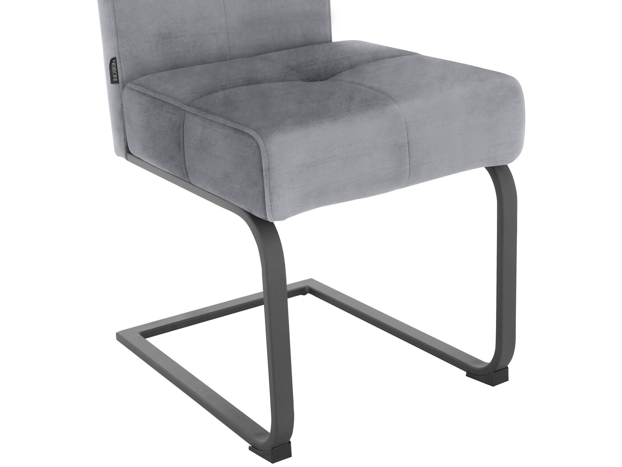 Conjunto de cadeiras Denton 1245 (Cinzento claro)