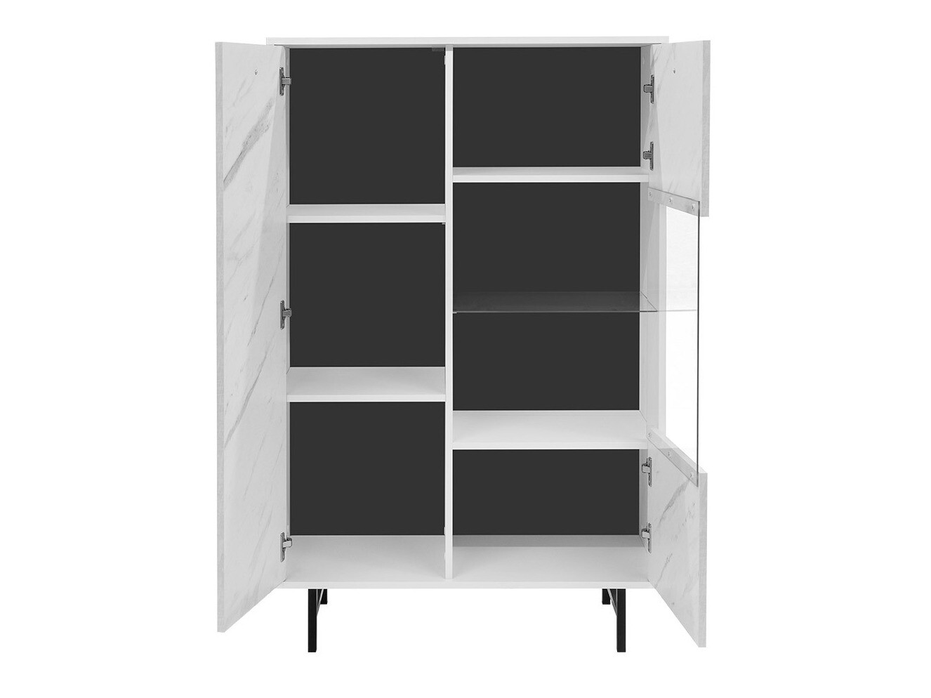 Estante Providence T105 (Marmore branco)