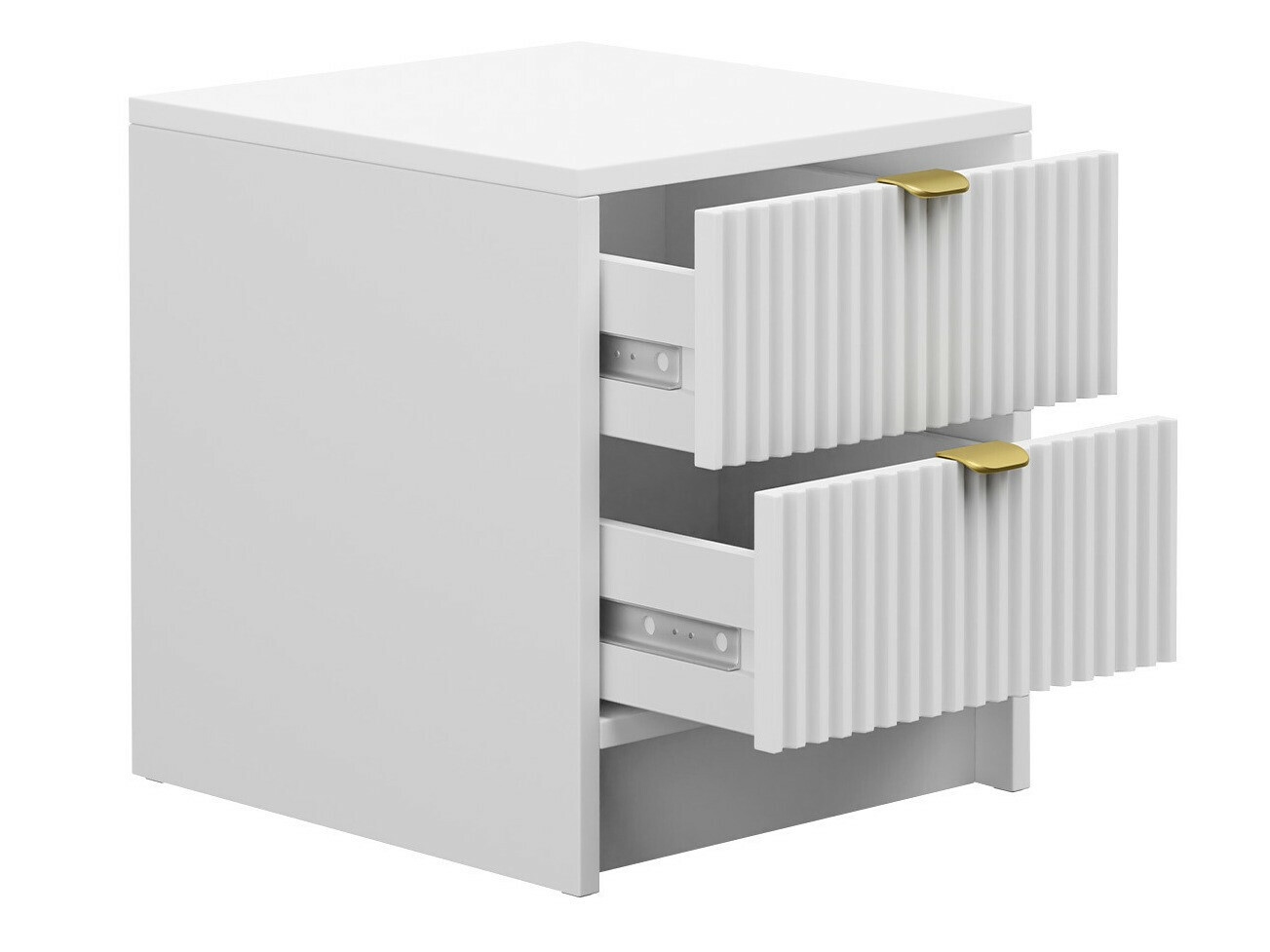 Mesa de cabeceira Comfivo Papilio (Branco)