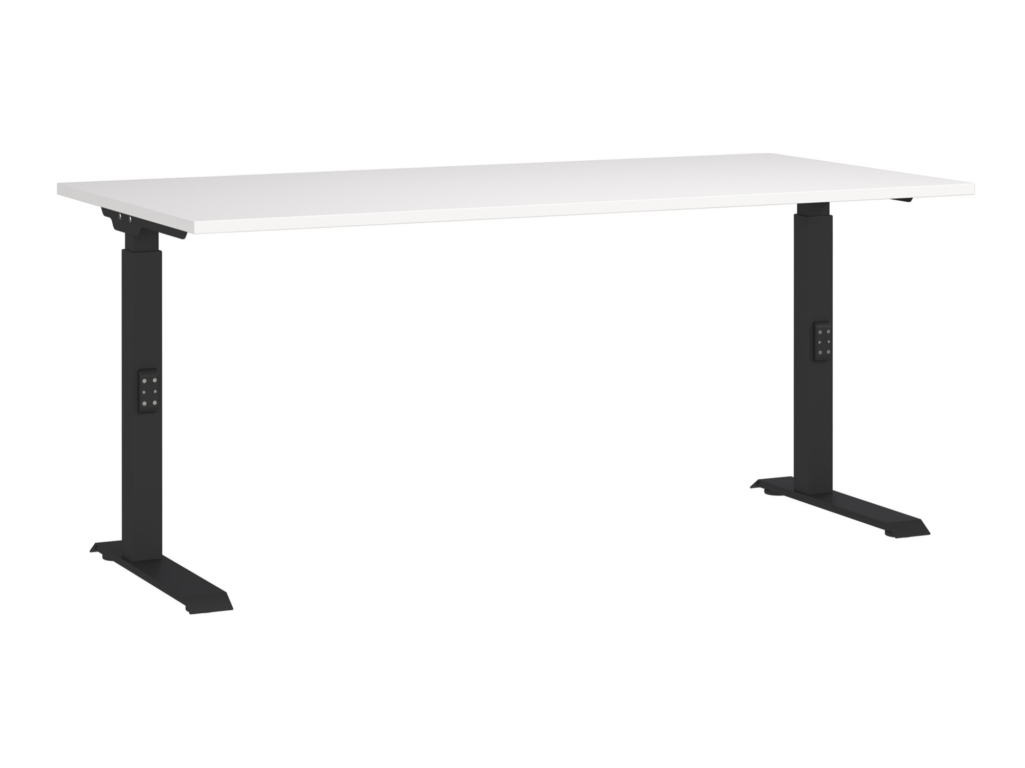 Mesa de escritório Sacramento 421 (Branco + Preto)