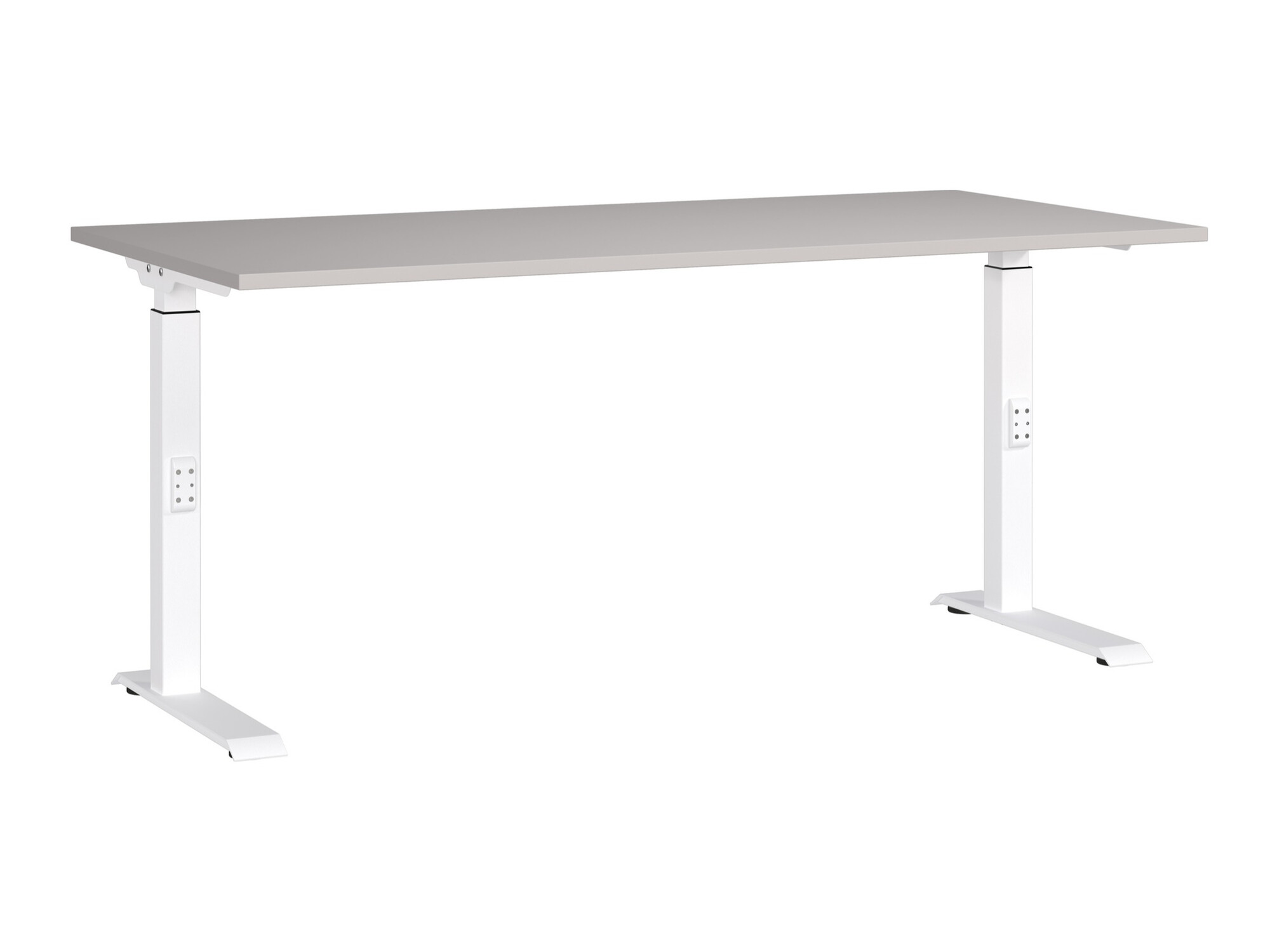 Mesa de escritório Sacramento 421 (Cinzento + Branco)