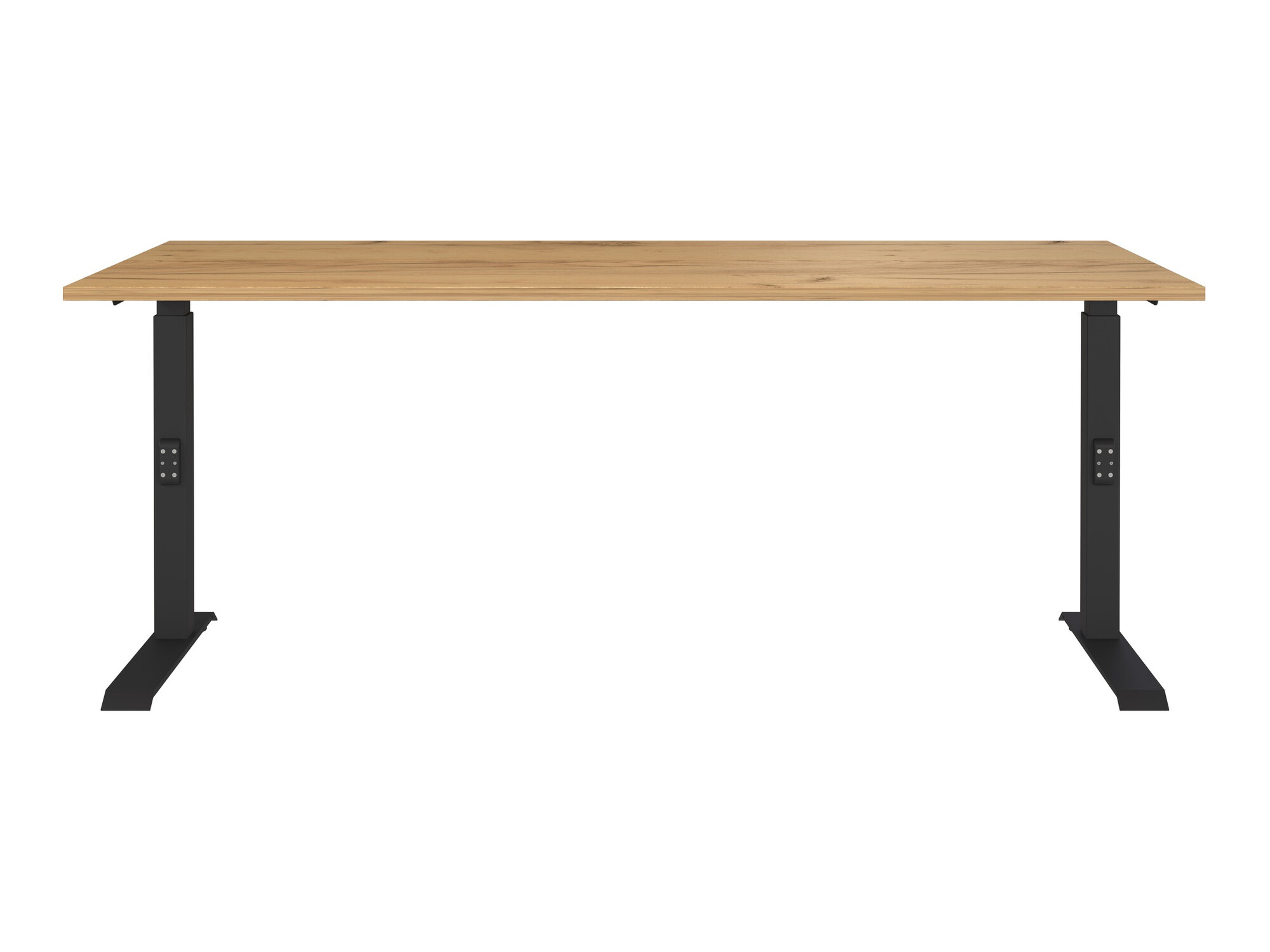 Mesa de escritório Sacramento 422 (Navarra carvalho + Preto)