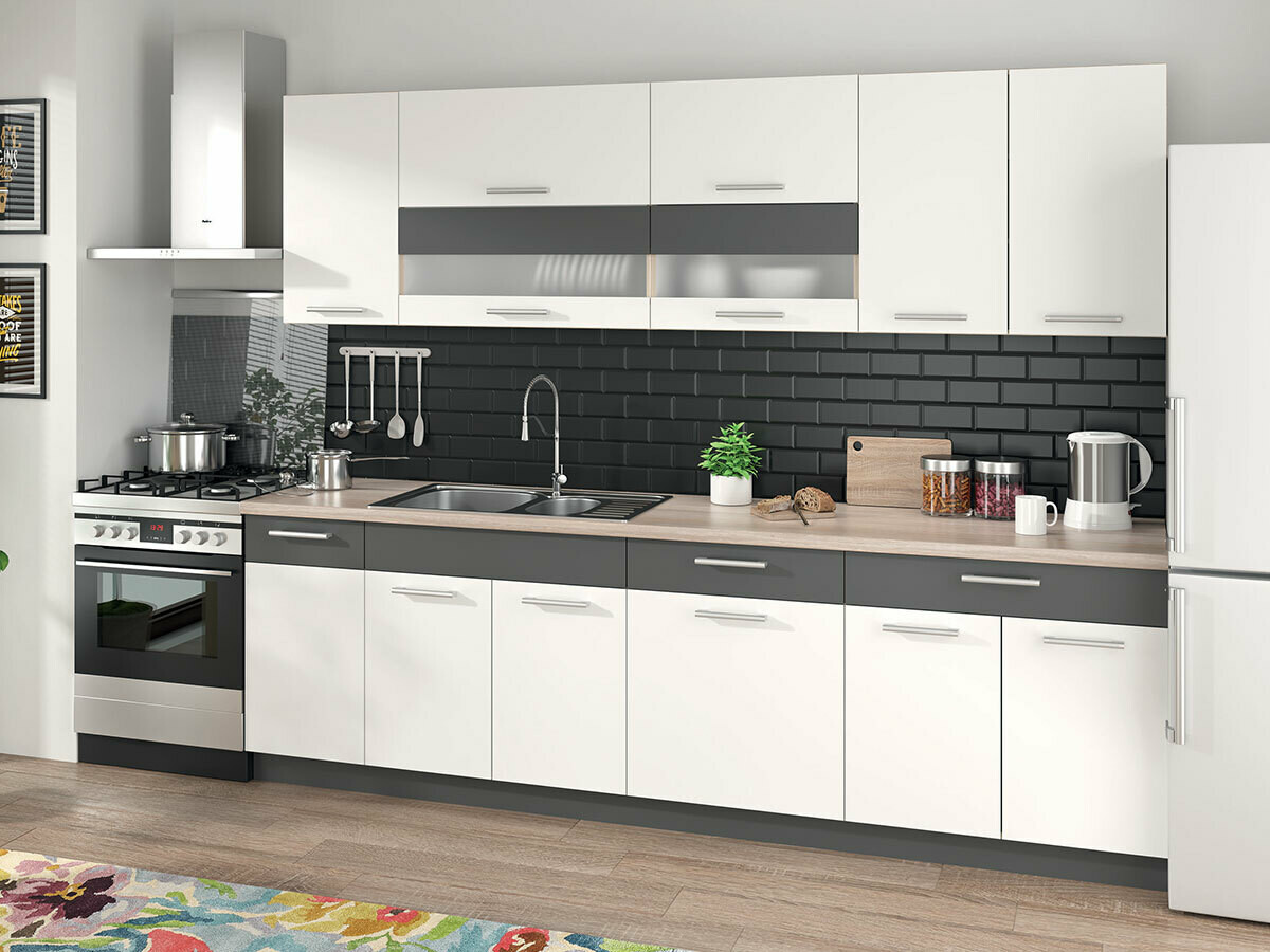 Armário modular de parede Mode White 101