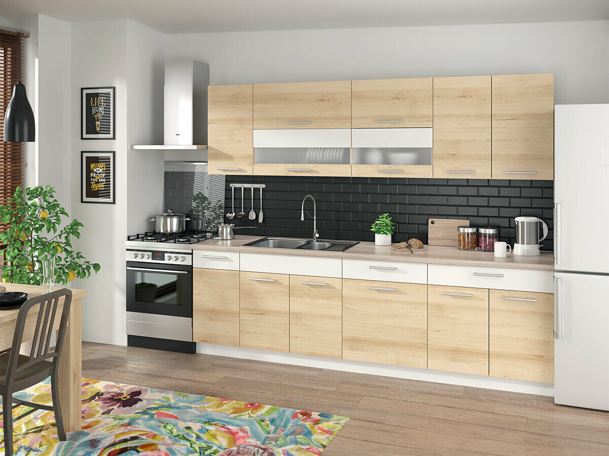 Armário modular suspenso Mode Beech 100