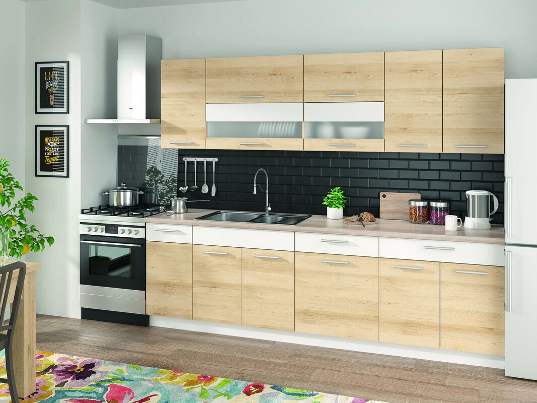 Armário modular suspenso Mode Beech 102