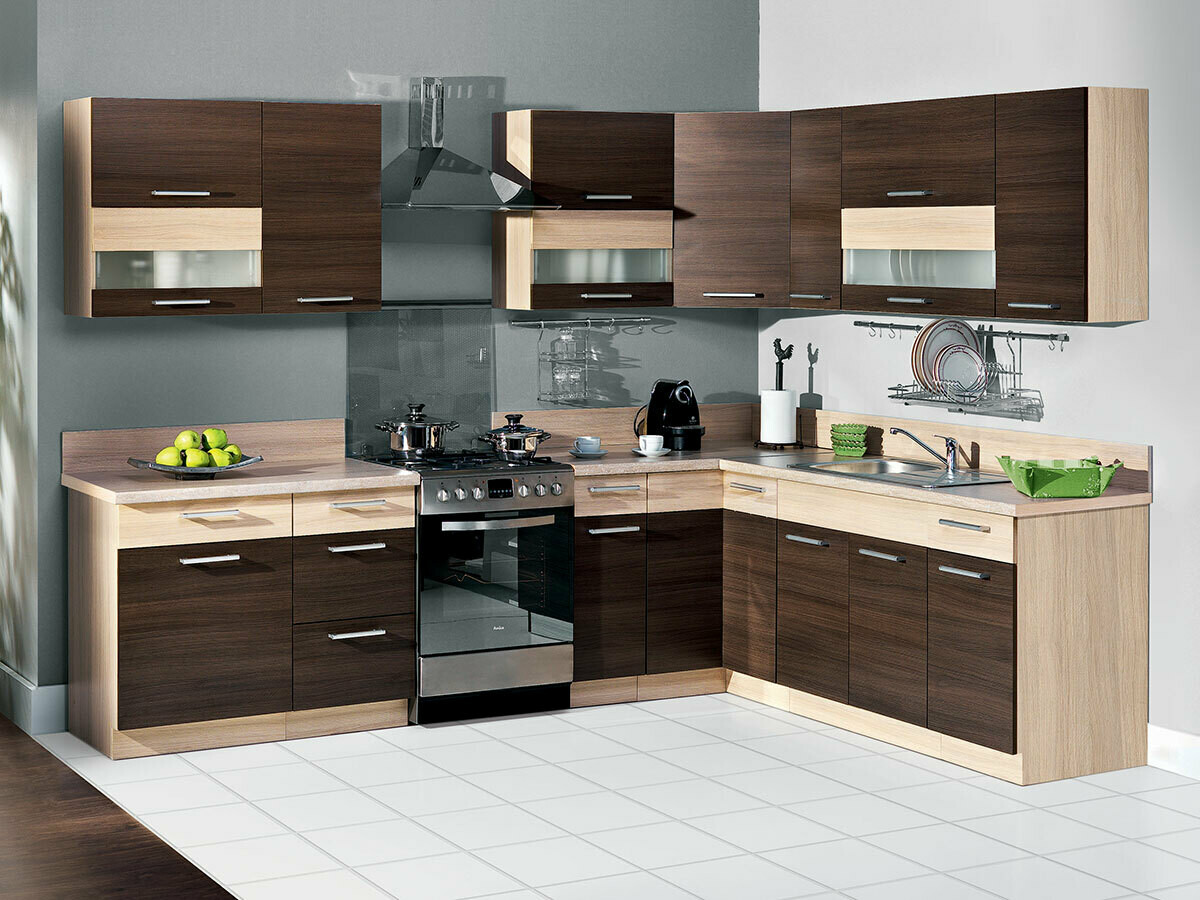 Armário modular suspenso Mode Dark 122