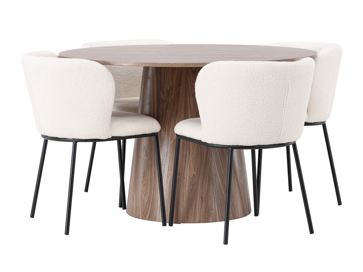 Conjunto para refeições Dallas 4314 (Castanho)