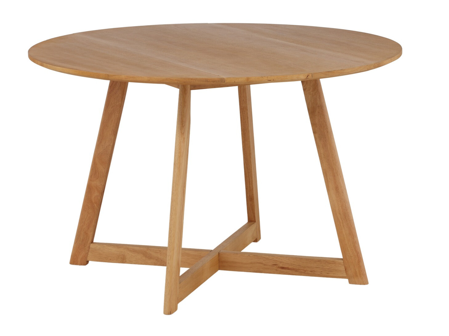 Conjunto para refeições Dallas 4323 (Branco + Madeira clara)