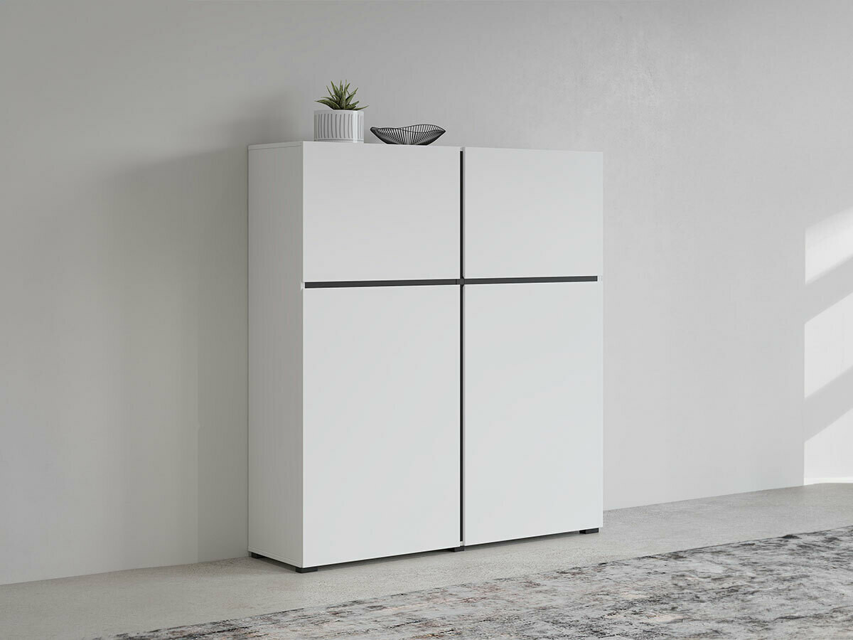 Aparador Alfere 105 (Branco)