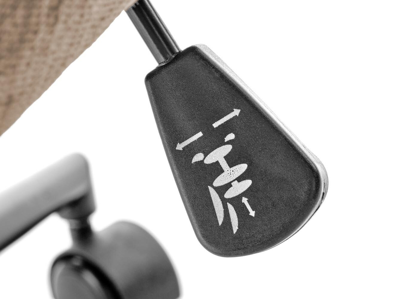 Cadeira de escritório Houston 1262 (Creme)