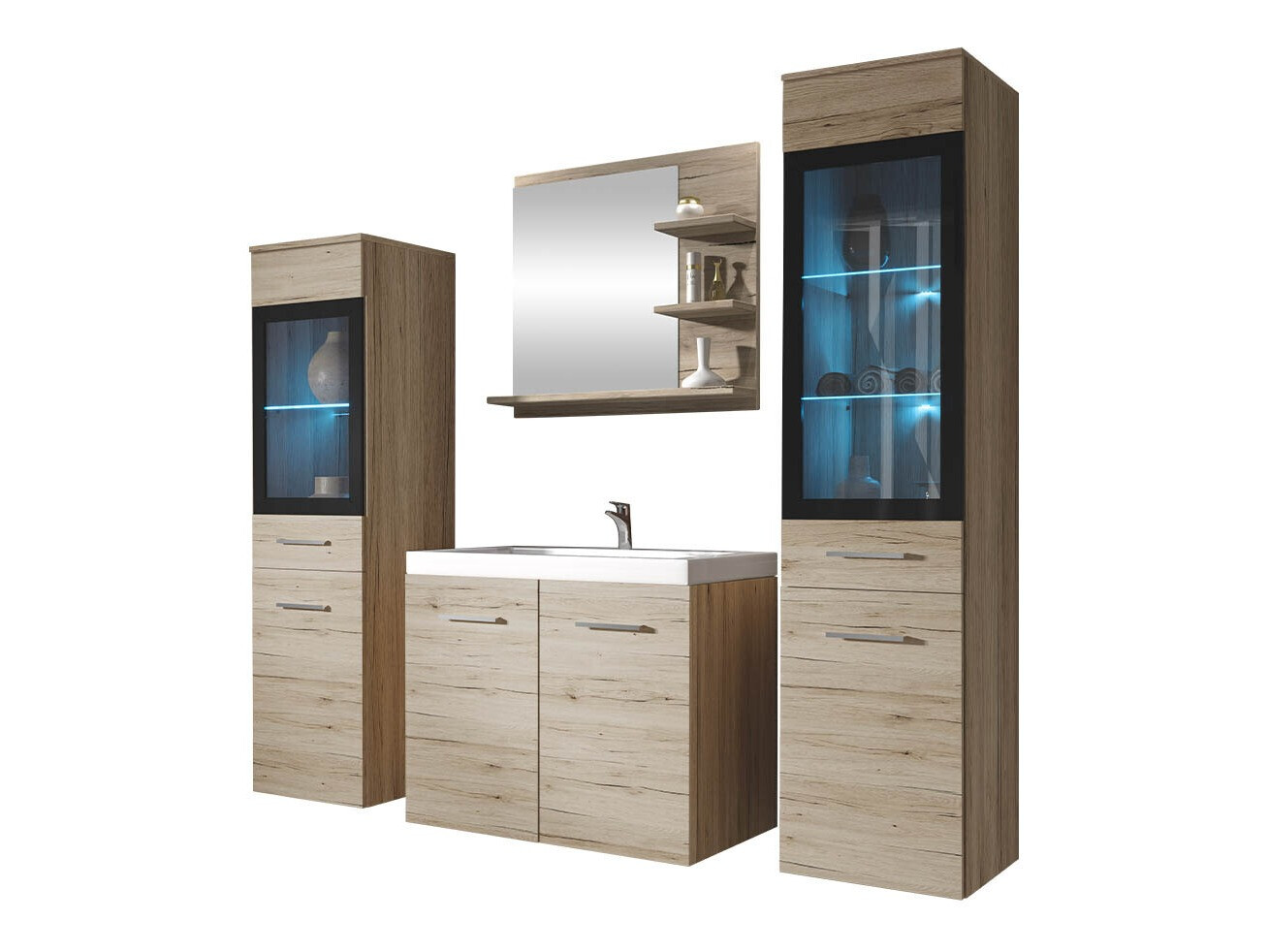 Conjunto para casa de banho Sarasota 141 (Carvalho de san remo)