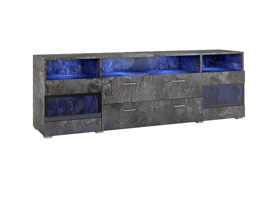 Móvel de TV Austin AU101 (Concreto escuro)