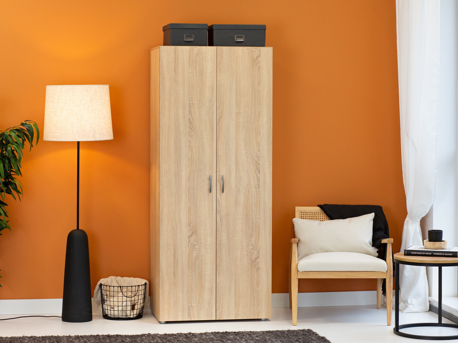 Roupeiro Bristol 183 (Carvalho sonoma)