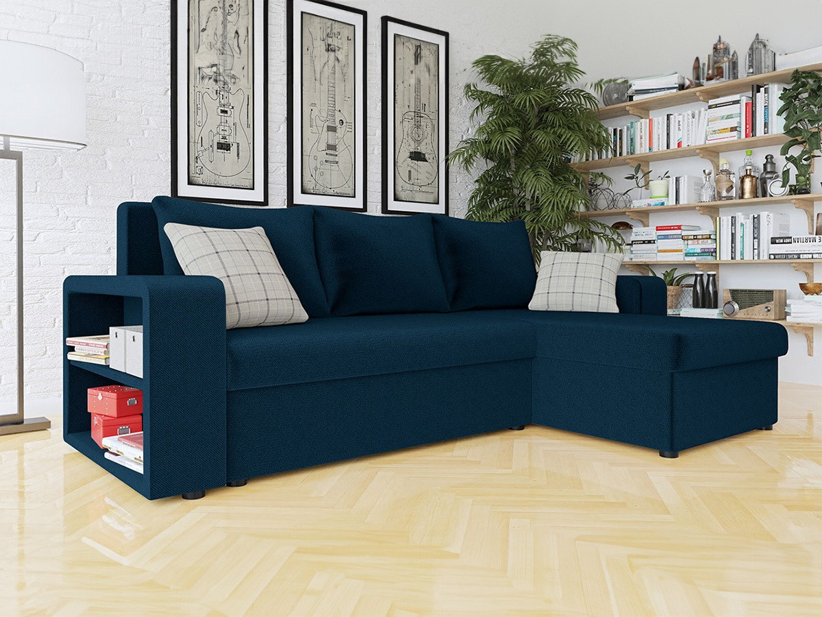 Sofá de canto Comfivo 153 (Kronos 09 + Senegal 818)