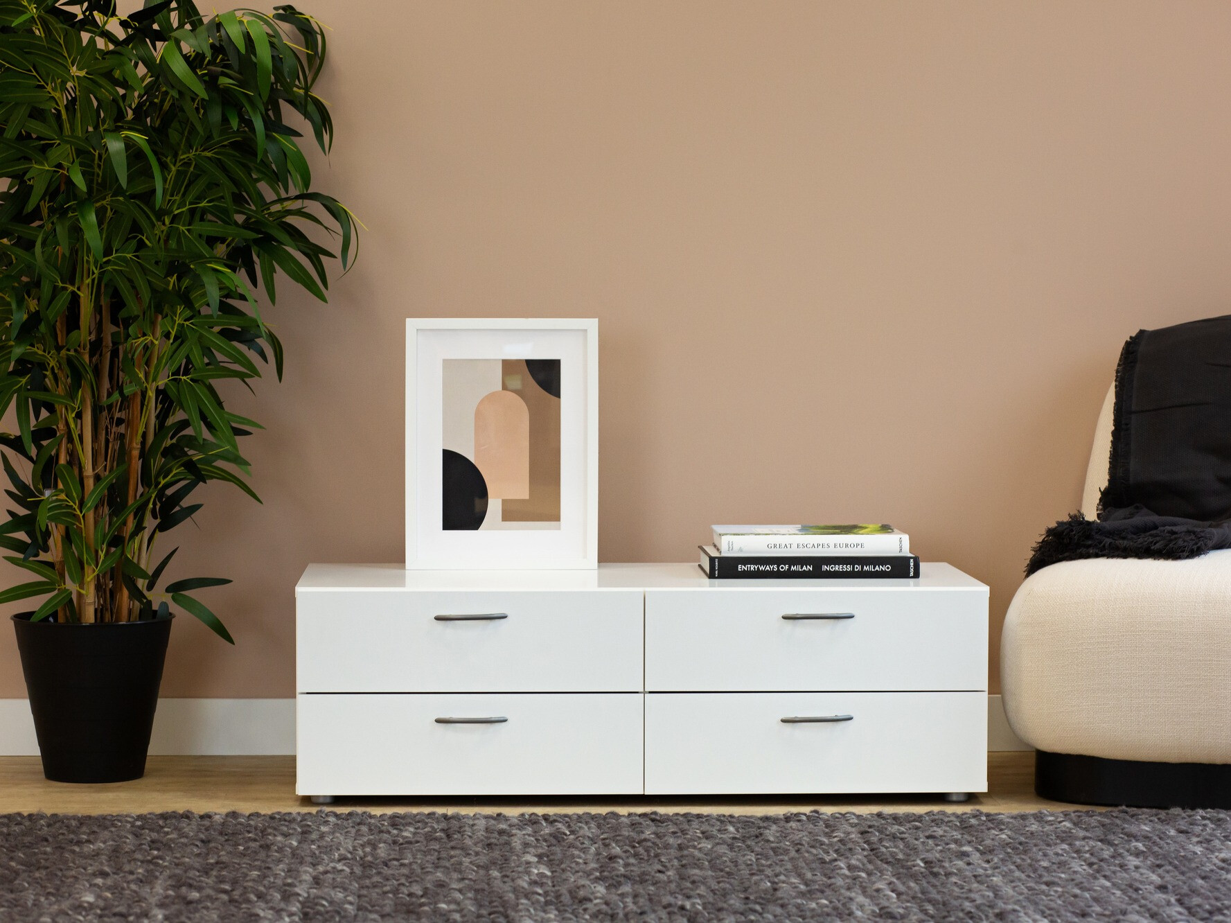 Cómoda Bristol 186 (Branco)