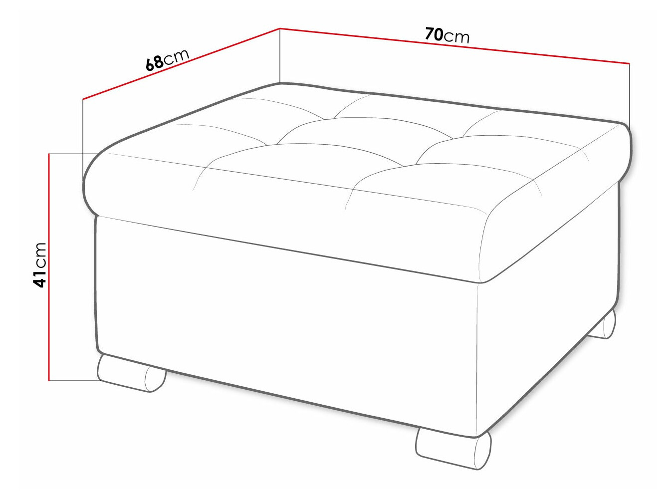 Pufe Comfivo 115 (Magni 206.07)