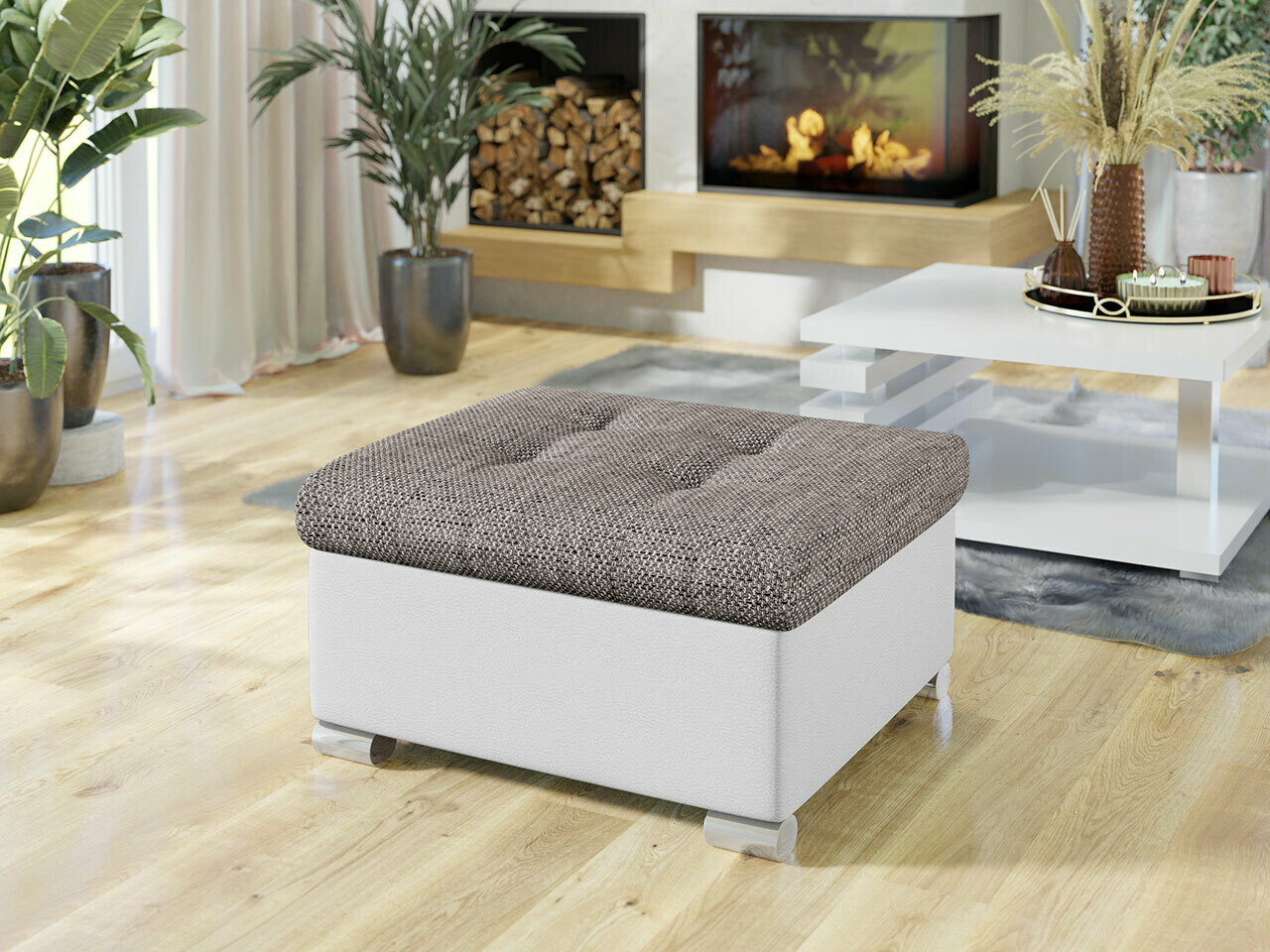 Pufe Comfivo Gemma (Soft 017 + Lawa 05)