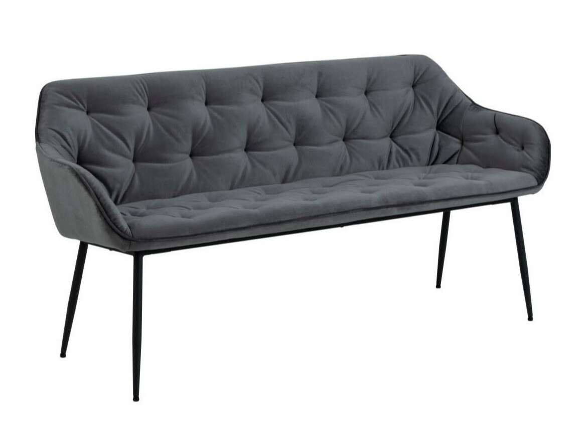 Banco estofado Norsica 589 (Cinzento escuro)