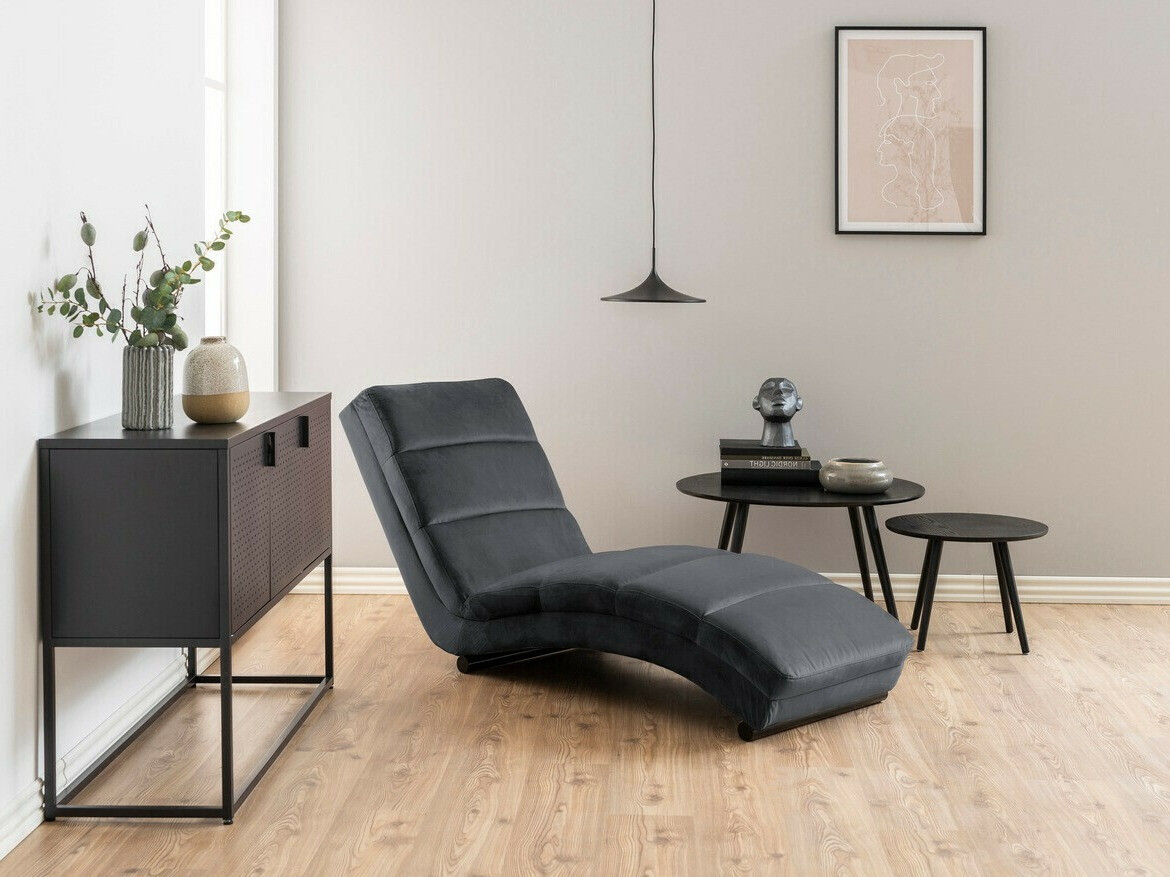 Chaise longue Norsica 257 (Cinzento escuro)