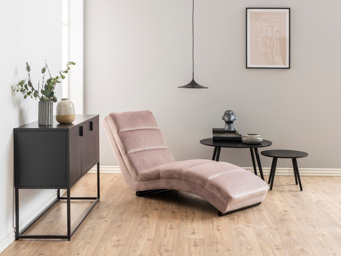 Chaise longue Norsica 257 (Rosa Dusty)