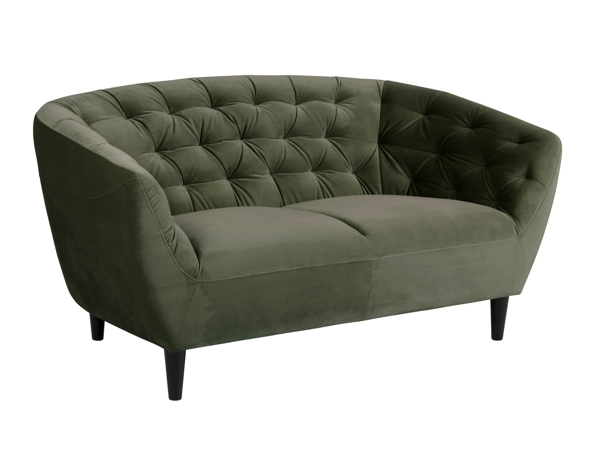Chesterfield sofá Norsica 260 (Verde escuro)