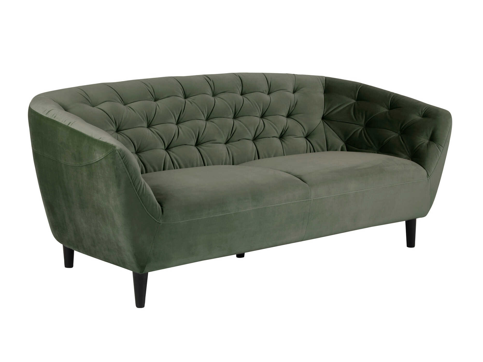 Chesterfield sofá Norsica 232 (Verde escuro)