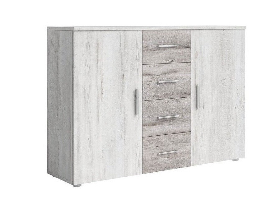 Cómoda Vestivo 101 (Pinheiro Arctic + Pinheiro Arctic escuro)