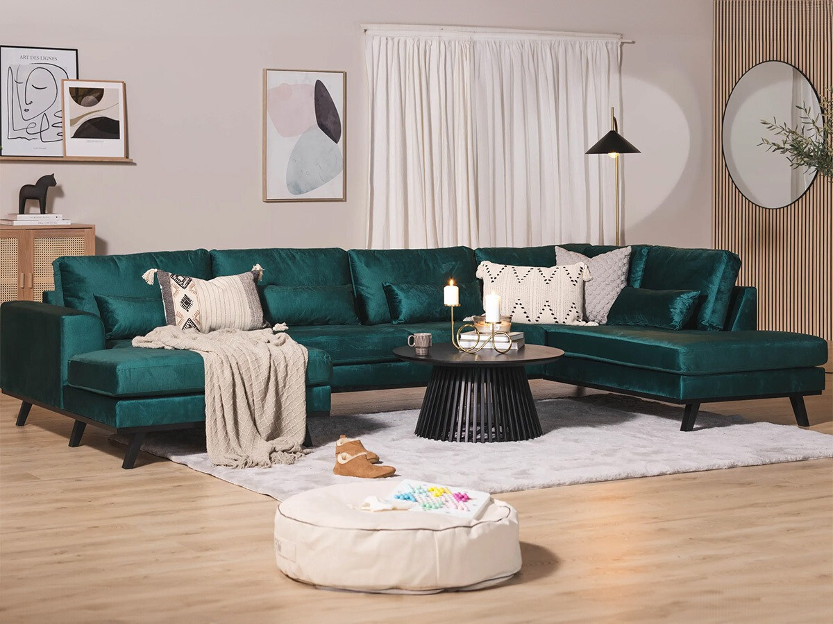 Sofá de canto Floromo 101 (Monolith 37)