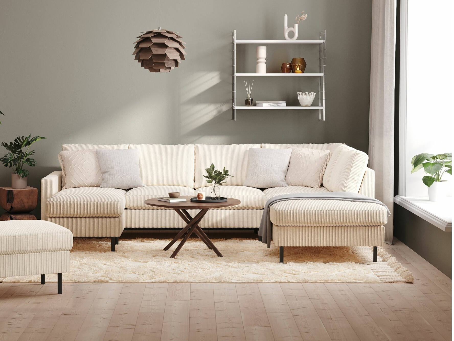 Sofá de canto Tenfloa 104 (Lincoln 03)