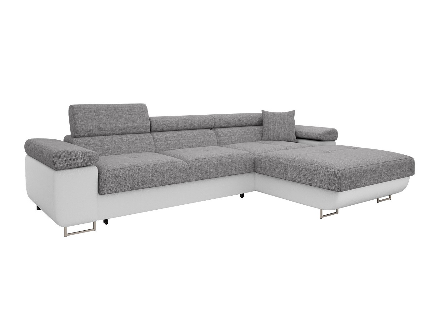 Sofá de canto Comfivo Vinetum II (Soft 017 + Lux 05)