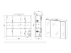 Conjunto para casa de banho Ventei 104 (Branco + Navarra carvalho)
