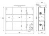 Conjunto para casa de banho Ventei 106 (Branco + Navarra carvalho)