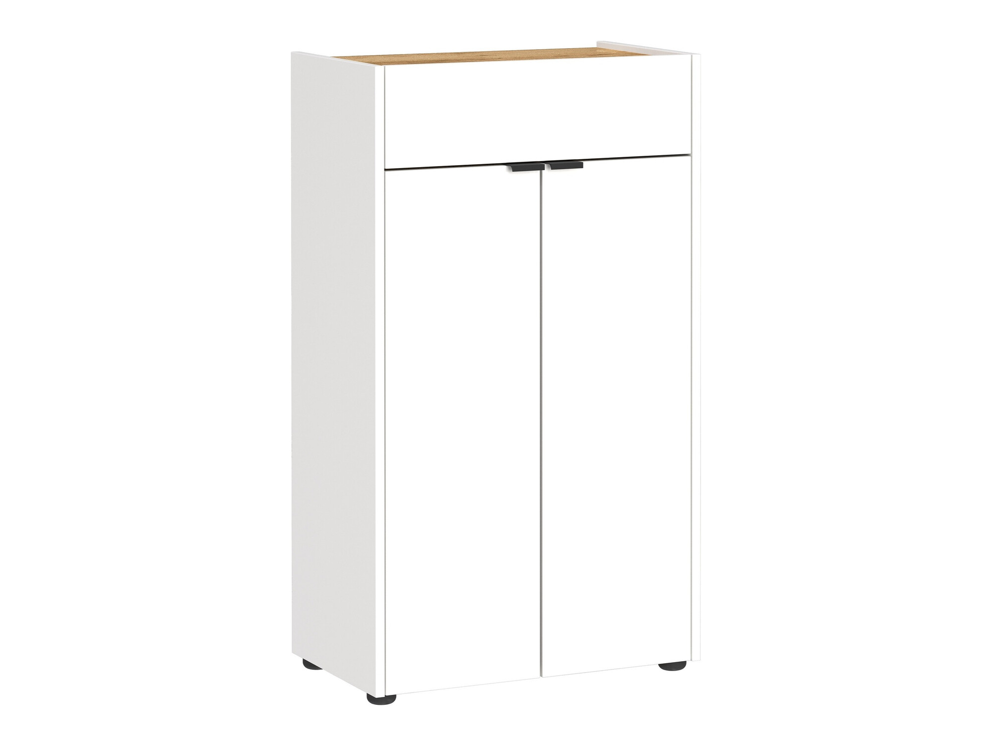 Conjunto para casa de banho Ventei 110 (Branco + Navarra carvalho)