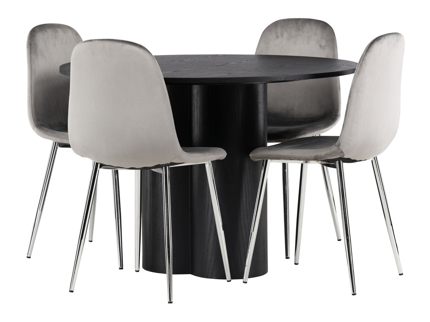 Conjunto para refeições Dallas 4354 (Preto)