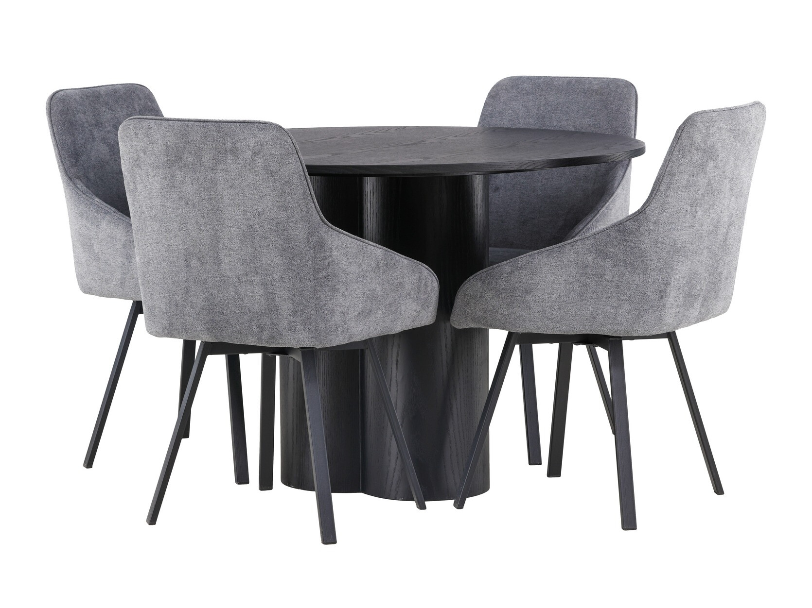 Conjunto para refeições Dallas 4357 (Preto)