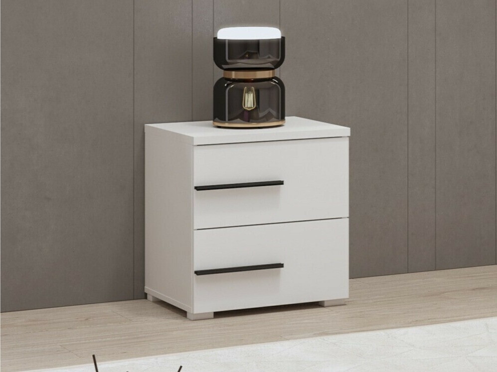 Mesa de cabeceira Austin AY102 (Branco)