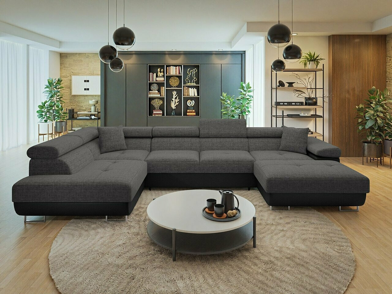 Sofá de canto Comfivo Eliferu 103 (Soft 011 + Lux 06)