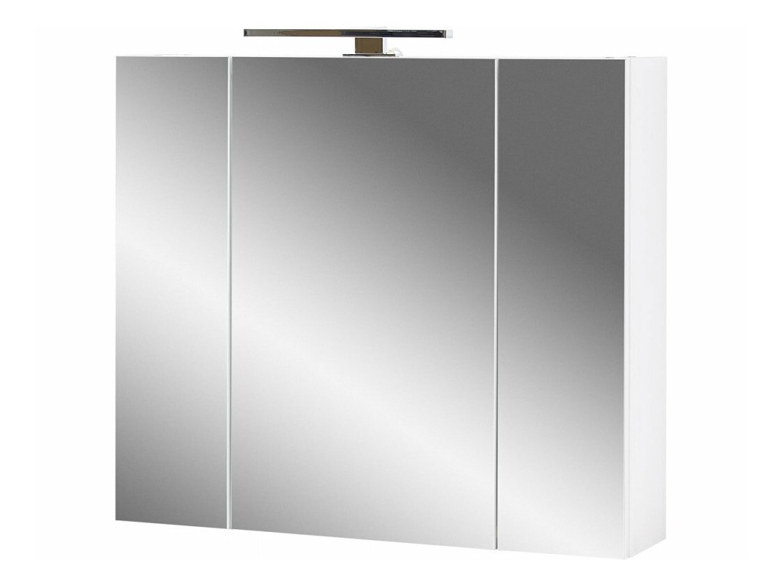 Armário com espelho para casa de banho Temeli 101 (Branco)