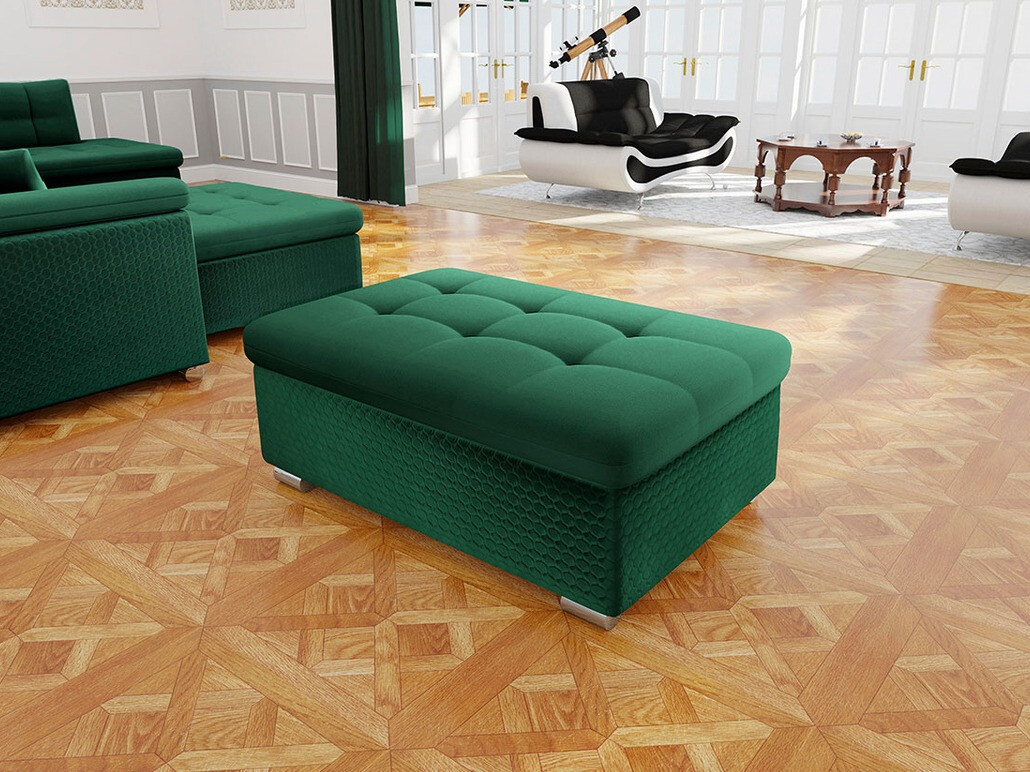 Banco estofado Comfivo 118 (Magic Velvet 2225-151 + Venus Velvet 2941)